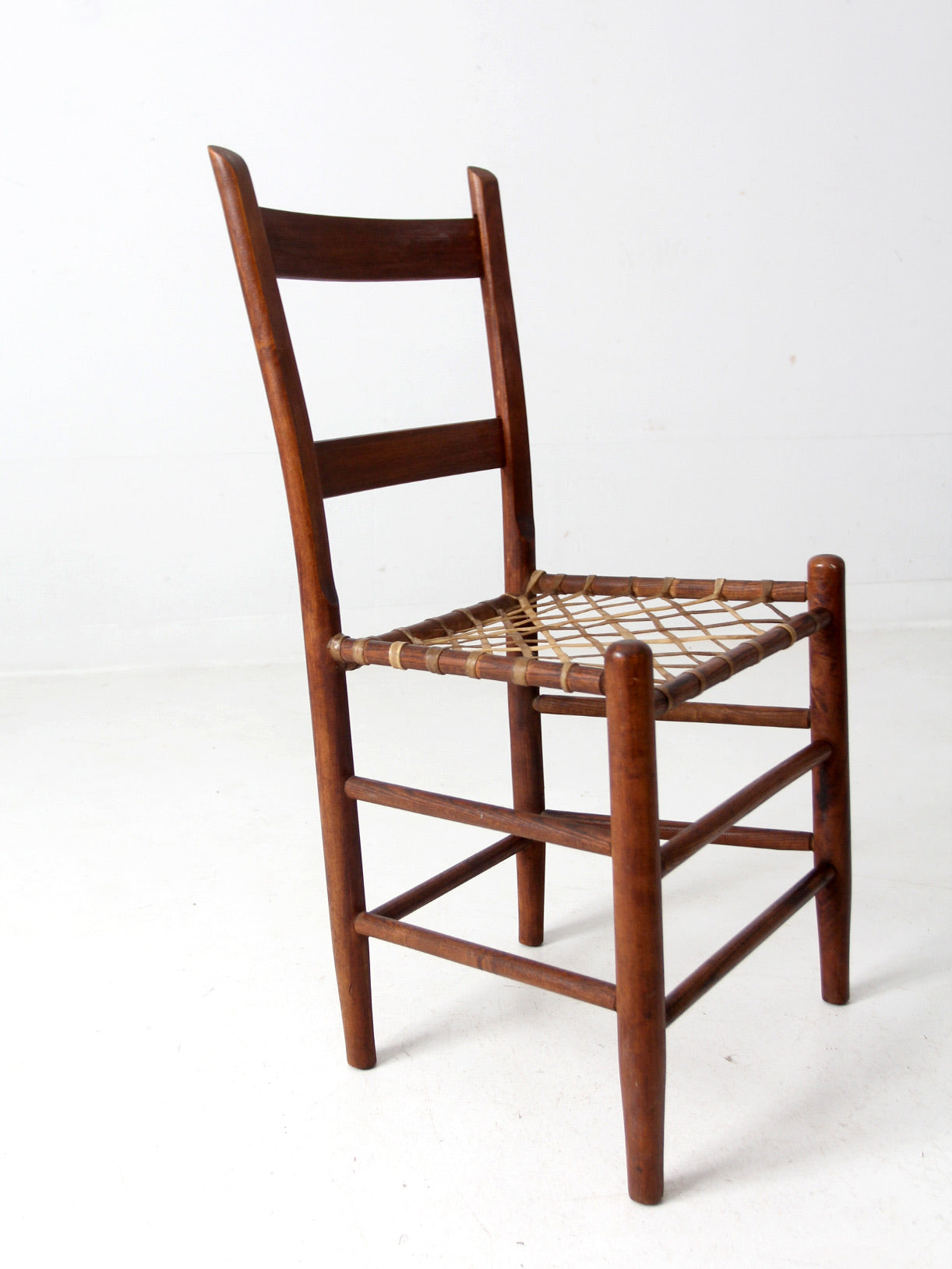antique rawhide primitive chair – 86 Vintage