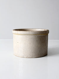 antique MacComb Stoneware crock