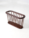 mid century modern magazine rack