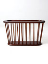 mid century modern magazine rack