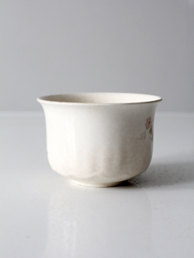 vintage 1940's floral bowl