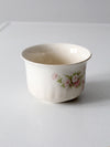 vintage 1940's floral bowl