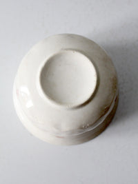 vintage 1940's floral bowl