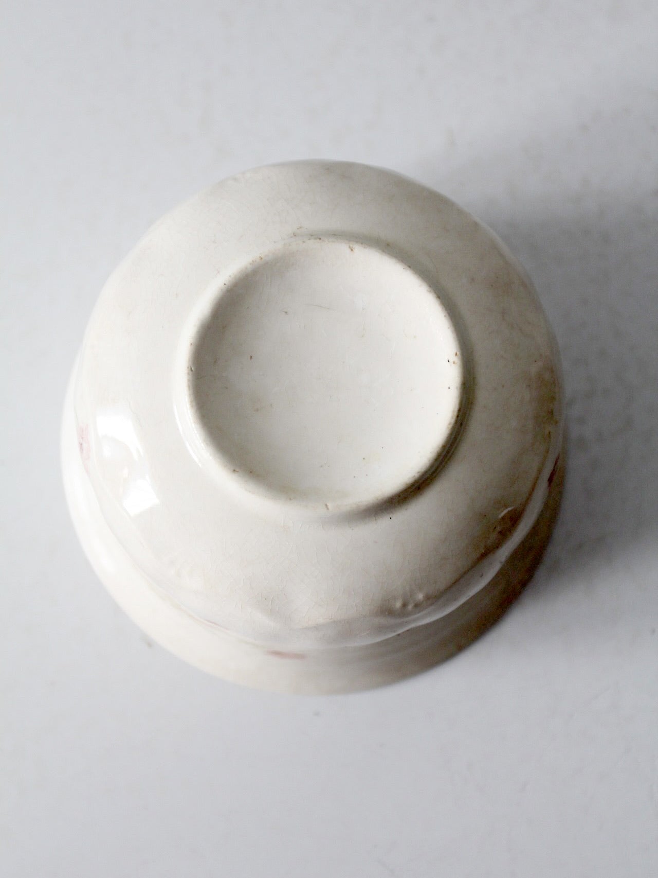 vintage 1940's floral bowl