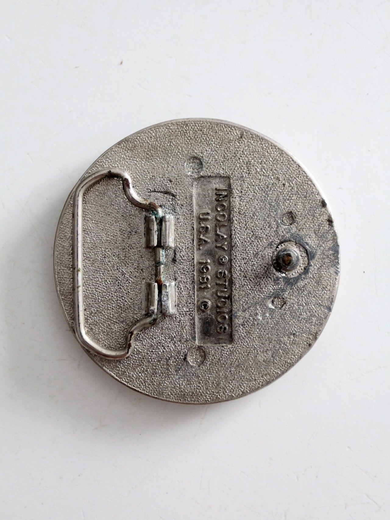 vintage buffalo belt buckle