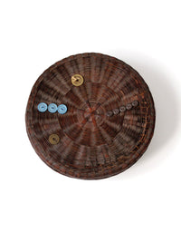 vintage Chinese sewing basket