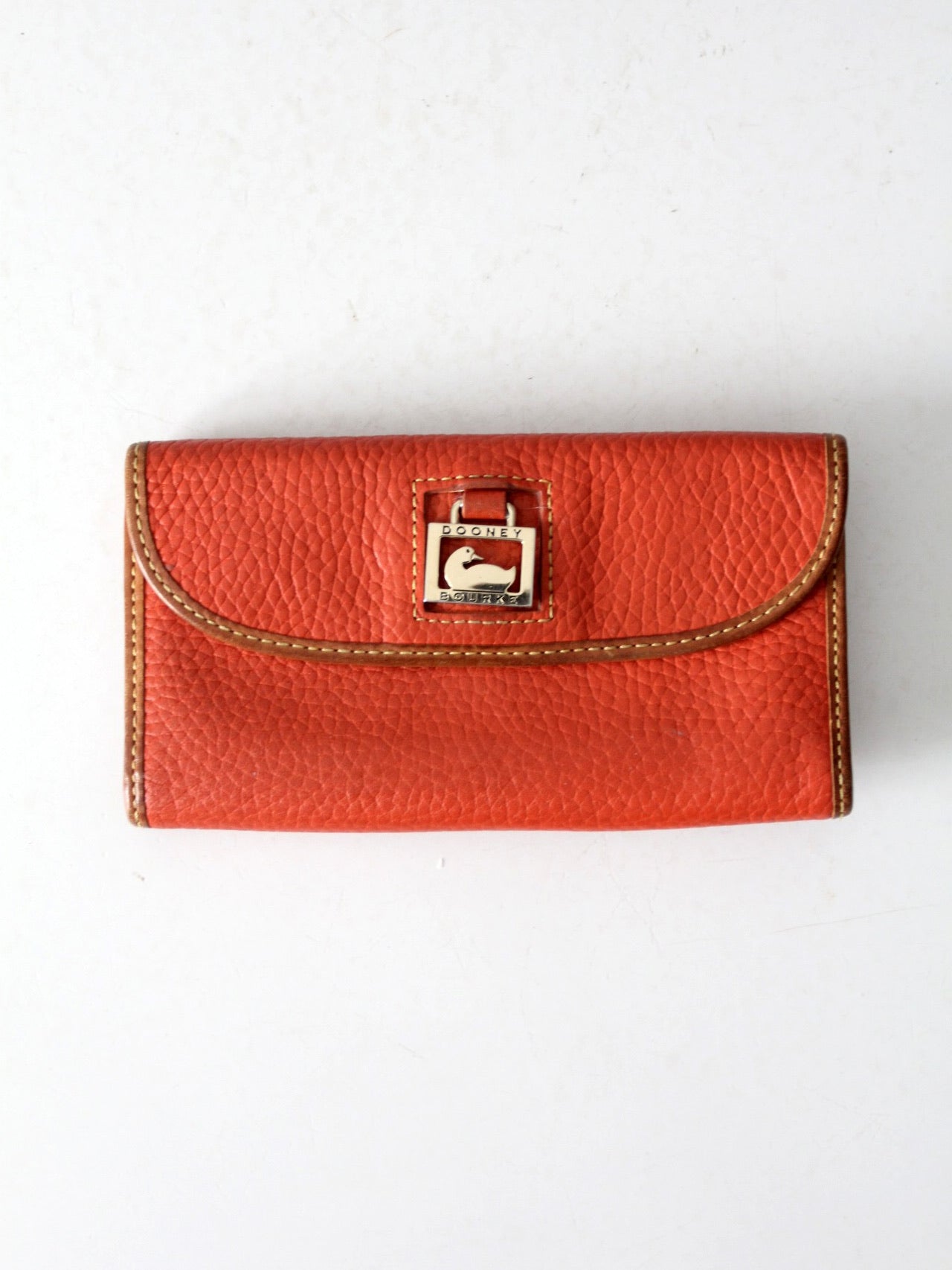 Dooney & Bourke pebble grain Continental clutch wallet