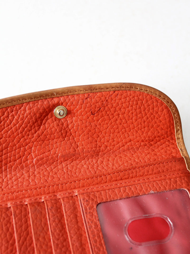 Dooney & Bourke pebble grain Continental clutch wallet