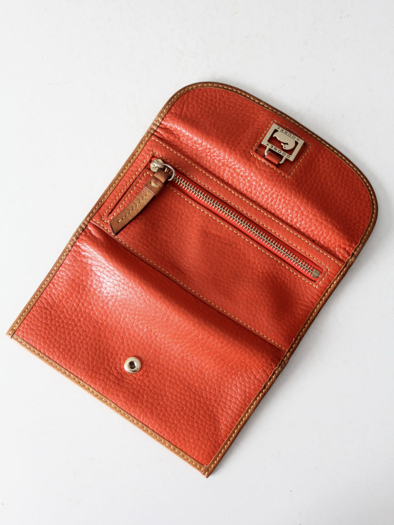 Dooney & Bourke pebble grain Continental clutch wallet