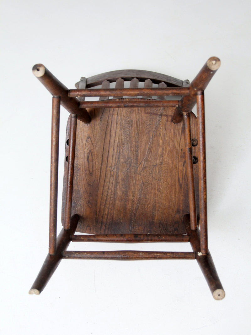 antique Arts & Crafts side chair