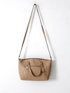 Coach Prairie pebble leather satchel  crossbody bag