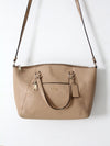 Coach Prairie pebble leather satchel  crossbody bag