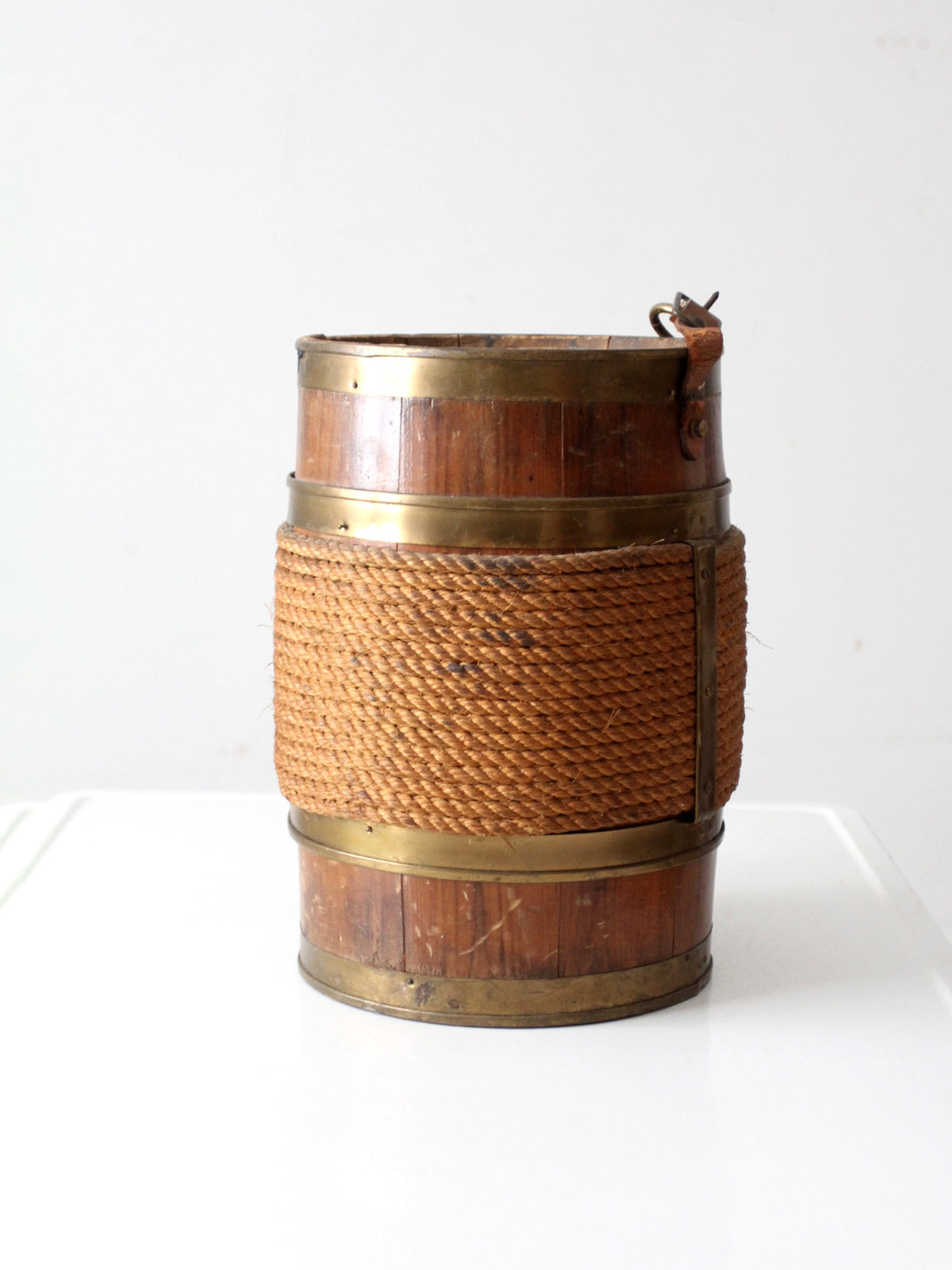 antique equestrian barrel