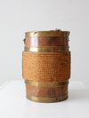 antique equestrian barrel