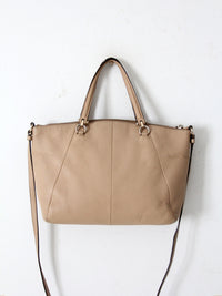 Coach Prairie pebble leather satchel  crossbody bag