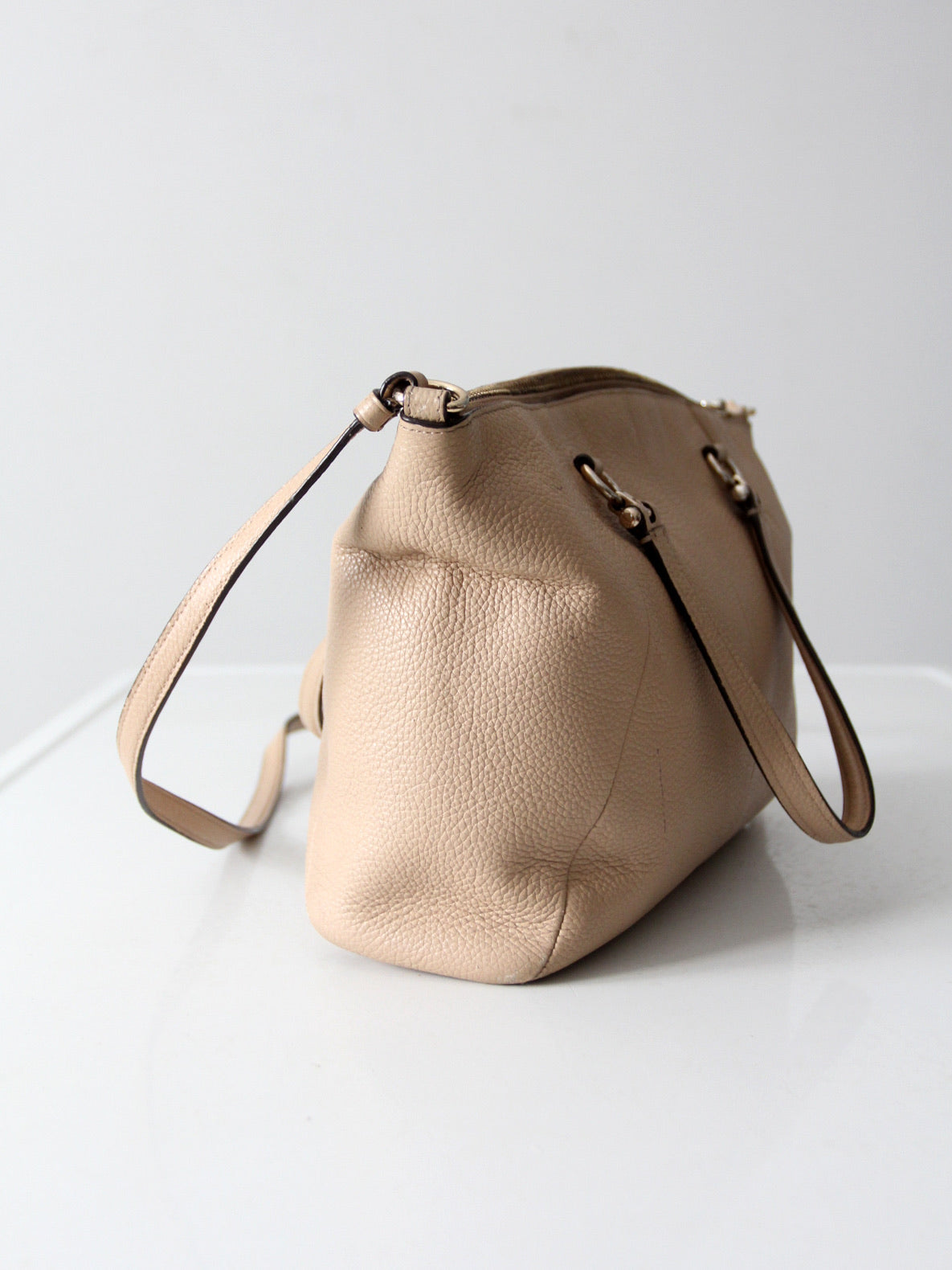 Coach Prairie pebble leather satchel  crossbody bag