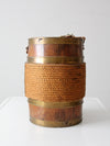 antique equestrian barrel