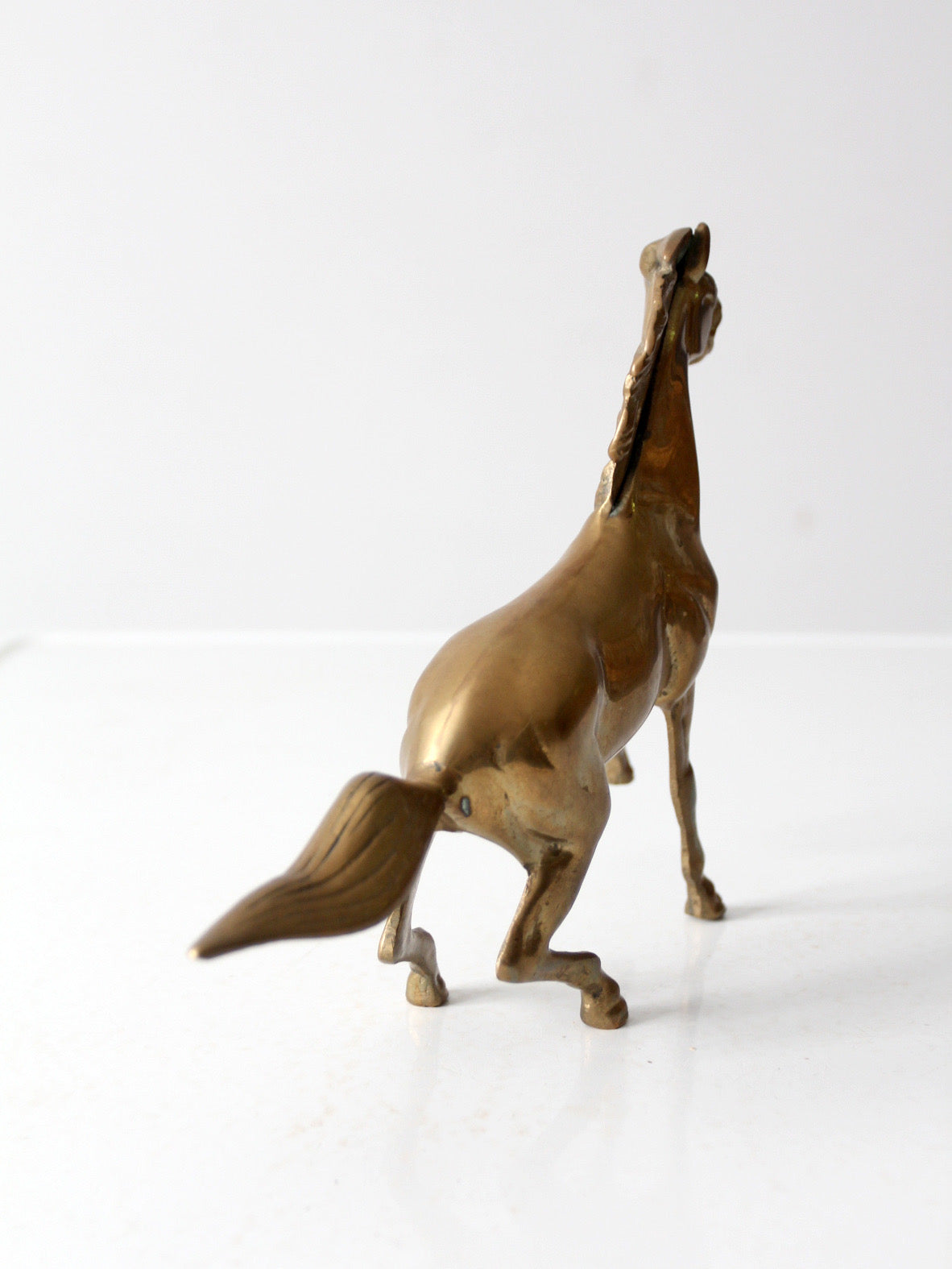 mid century brass horse figure – 86 Vintage