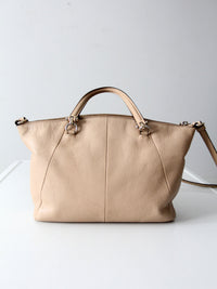 Coach Prairie pebble leather satchel  crossbody bag