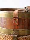 antique equestrian barrel