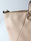 Coach Prairie pebble leather satchel  crossbody bag
