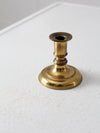 vintage brass adjustable candle holder