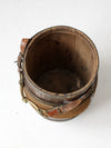 antique equestrian barrel