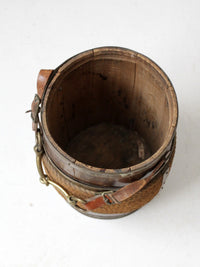 antique equestrian barrel