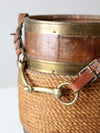 antique equestrian barrel