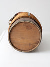 antique equestrian barrel