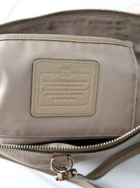 Coach Prairie pebble leather satchel  crossbody bag