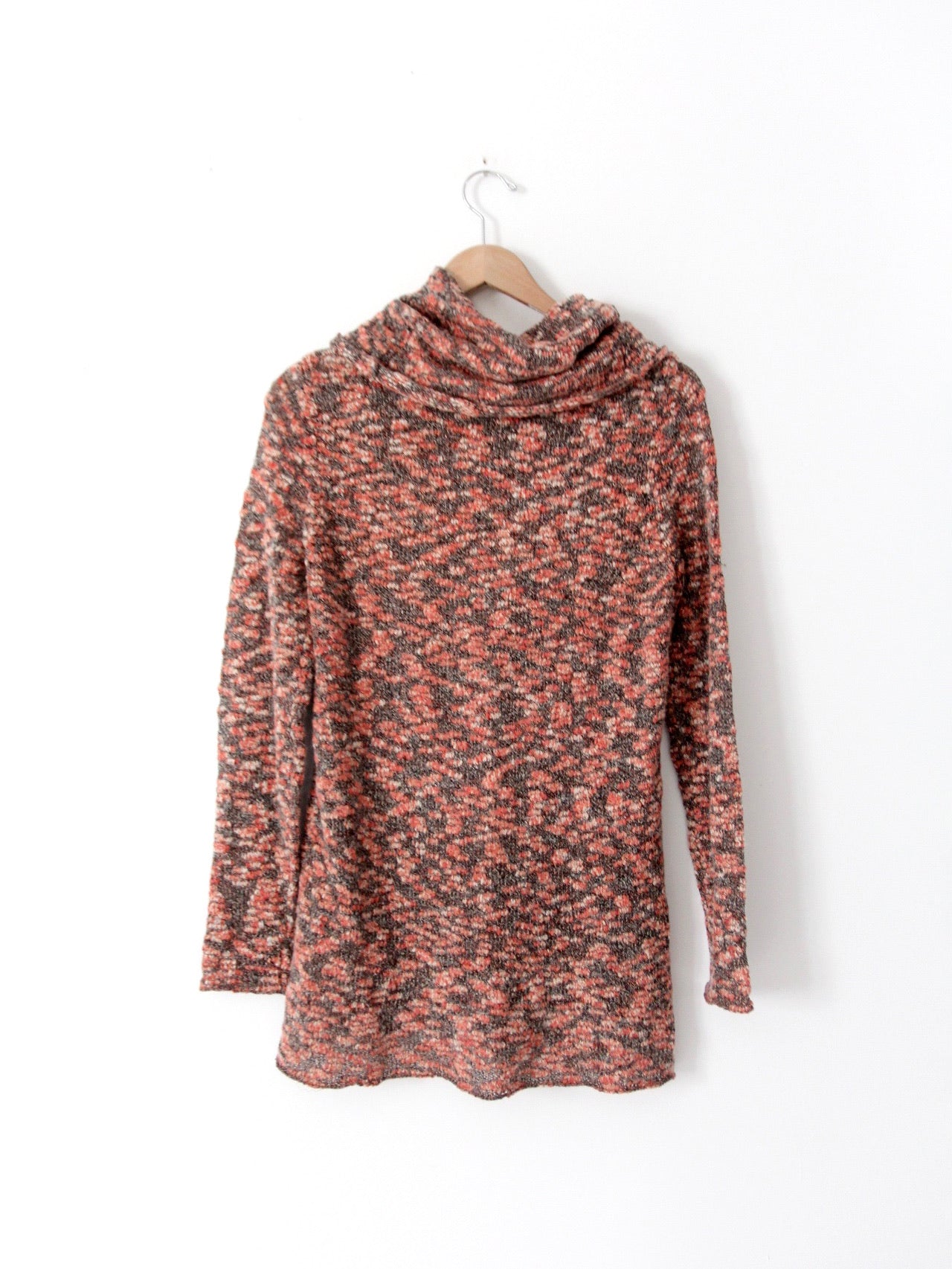 vintage Y2K Bela NYC marled cowl neck sweater