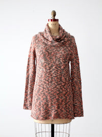 vintage Y2K Bela NYC marled cowl neck sweater