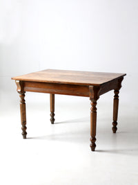 antique wooden table