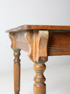 antique wooden table