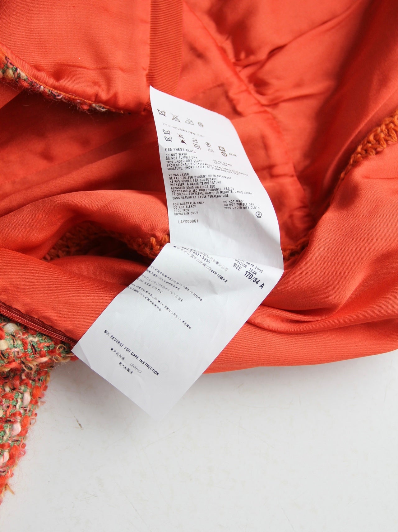 Prada wool mohair tweed dress