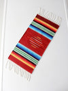 vintage Mexican serape table runner