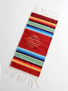 vintage Mexican serape table runner