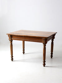 antique wooden table
