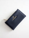 Nanette Lepore faux leather compact wallet