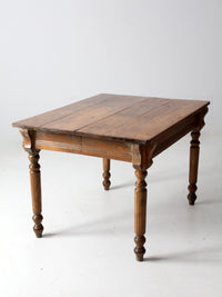 antique wooden table