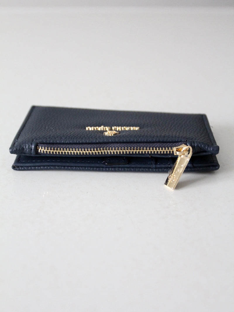 Nanette Lepore faux leather compact wallet