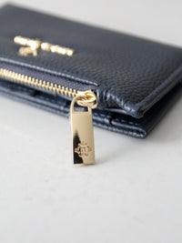 Nanette Lepore faux leather compact wallet