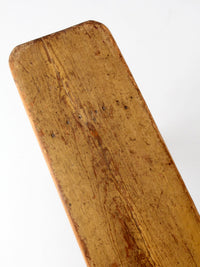 antique primitive farmhouse bench