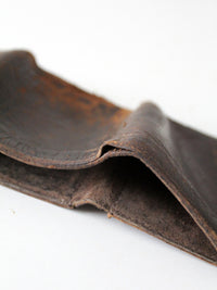 vintage 1970s Levi's brown leather wallet