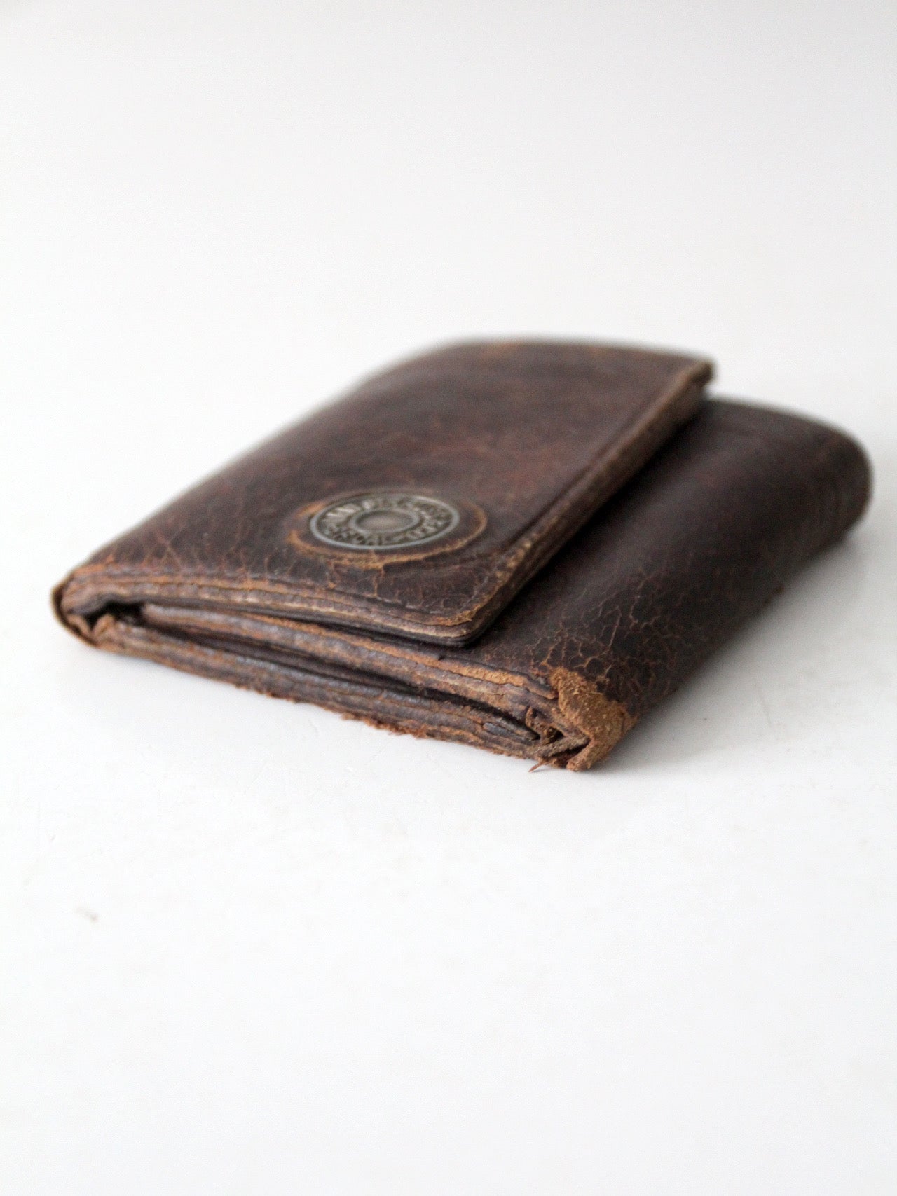 vintage 1970s Levi's brown leather wallet