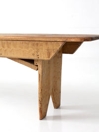 antique primitive farmhouse bench