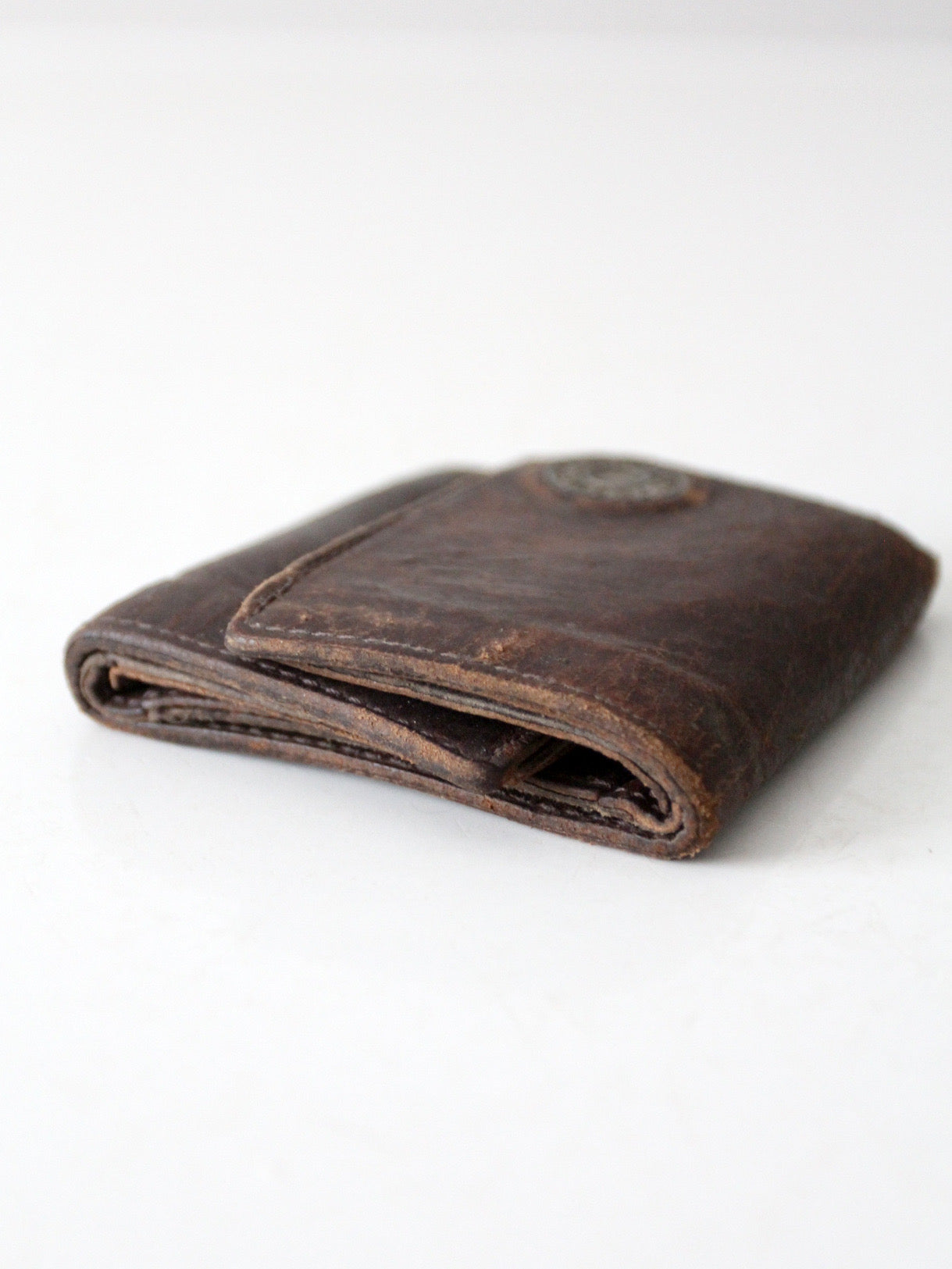 vintage 1970s Levi's brown leather wallet