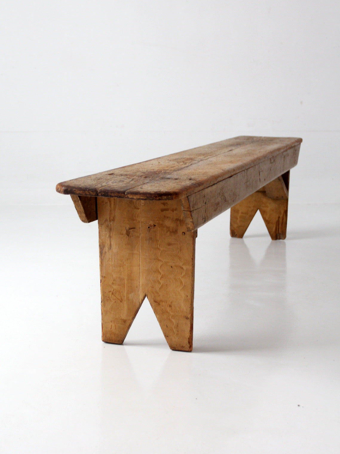 antique primitive farmhouse bench