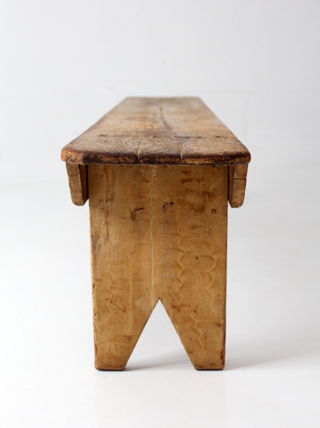 antique primitive farmhouse bench